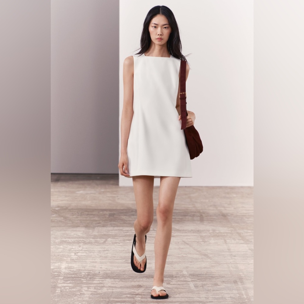 ZARA SLEEVELESS MINI DRESS ZW COLLECTION